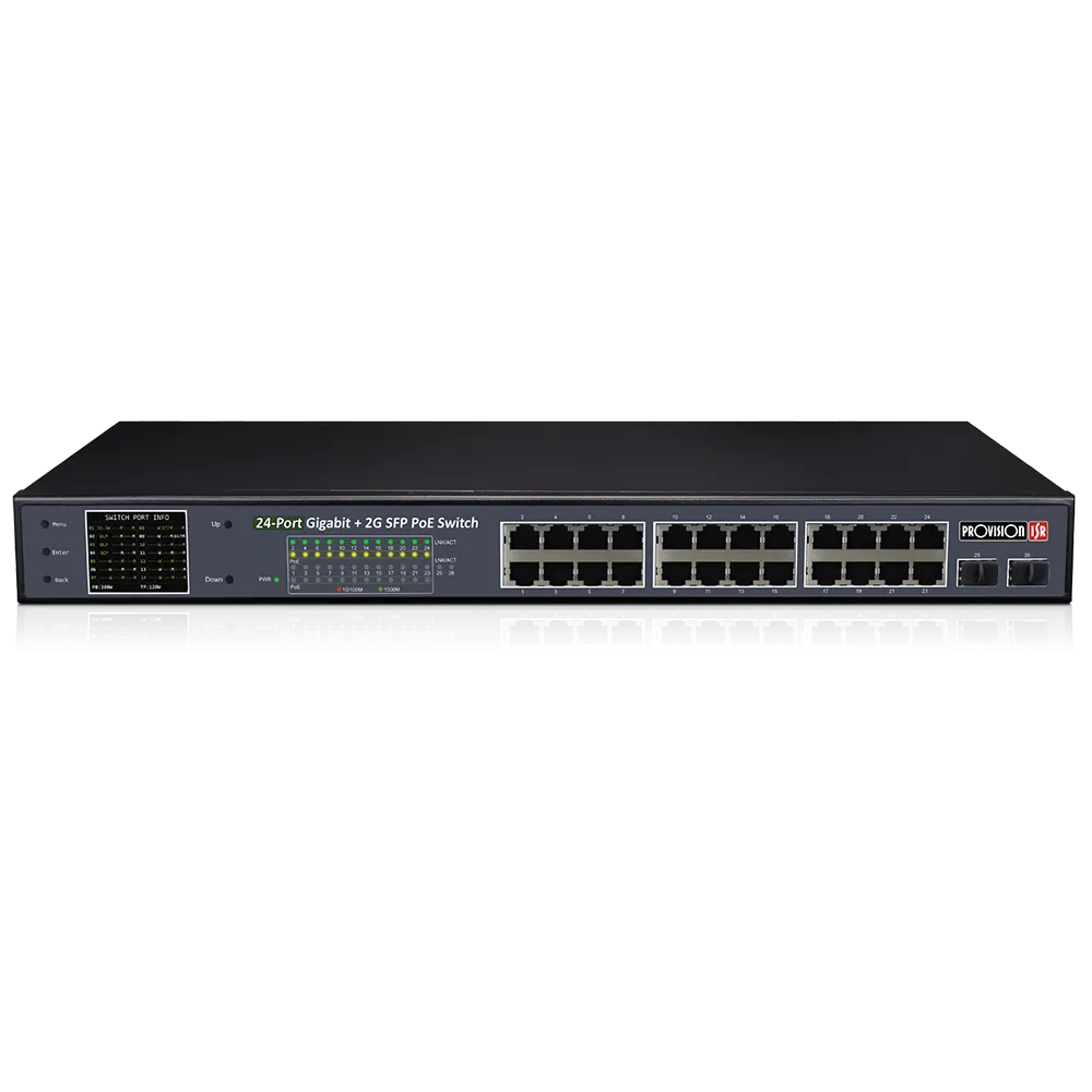 Switch PoE 24 porta